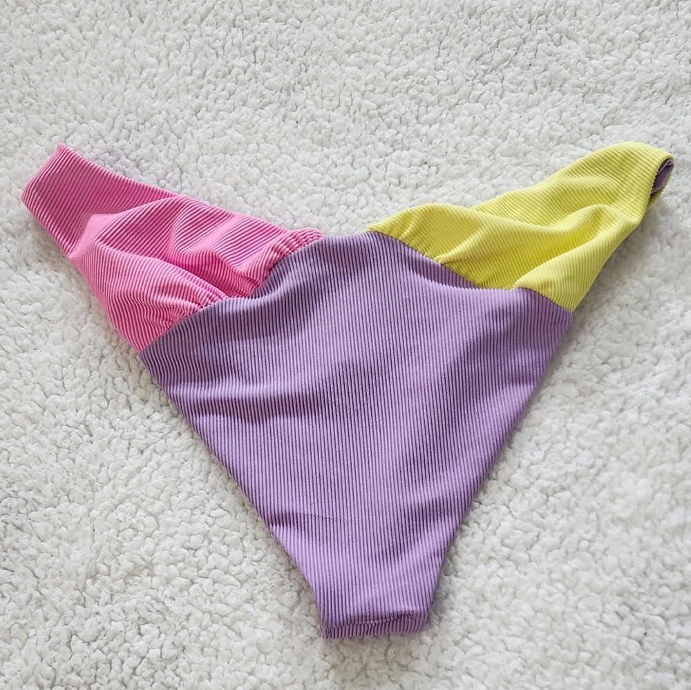 Beach Riot Victoria Bottom In Sublime Spring Colorblock - Picture 8 of 10